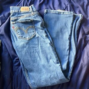 Levi’s. Women’s bootcut 3. Blue Denim.